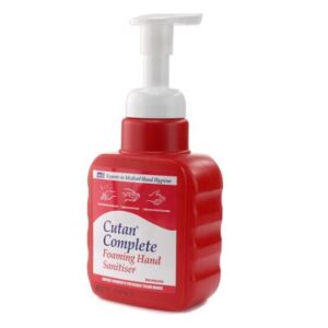 Cutan Foam Hand Sanitiser 6 x 400ml Hand Pump (00244)