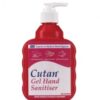 Cutan Gel Hand Sanitiser 6 x 400ml Hand Pump (00242D)
