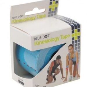 Blue Dot Kinesiology Tape Blue 5cm x 5m (00111B)