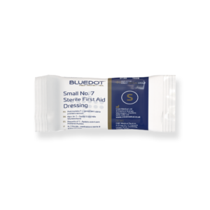 No.7 Blue Dot Finger Dressing Small Pk10 (00060A)