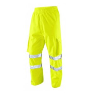 LEO HI-VIS WATERPROOF TROUSERS