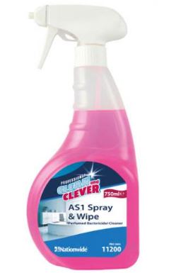 Spray and Wipe Pk 6 750ml (00222)
