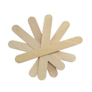 Pk 100 Wooden Tongue Depressors (00153A)