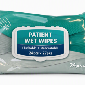 Kara Patient Wet Wipes Flushable+Maceratable 27x24 (00458P)