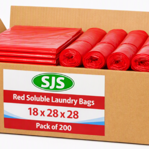 Red Laundry Bag 18x28x28 case 200 (00287)